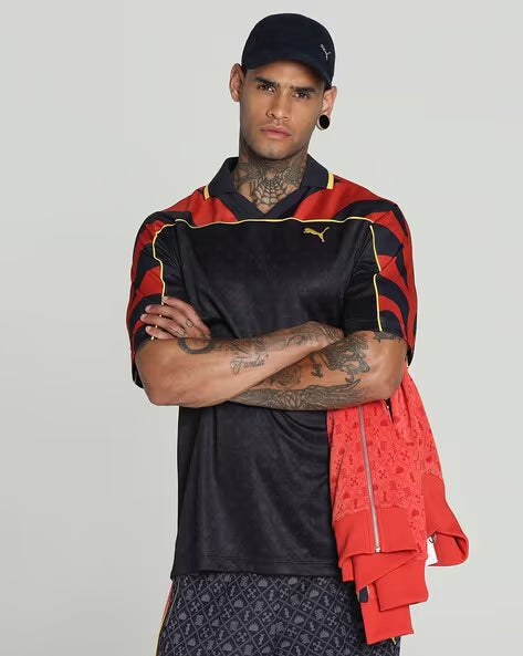 PUMA Road To Unity Relaxed Fit Graphics Football Jersey