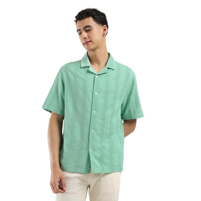 Levi's Men's Striped Regular Fit Shirt