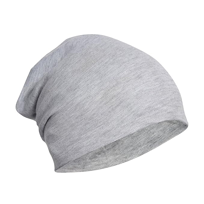 FabSeasons Cotton Slouchy Beanie and Skull Cap for Summer, Winter, Autumn & Spring Season, Can be Used as a Helmet Cap Too